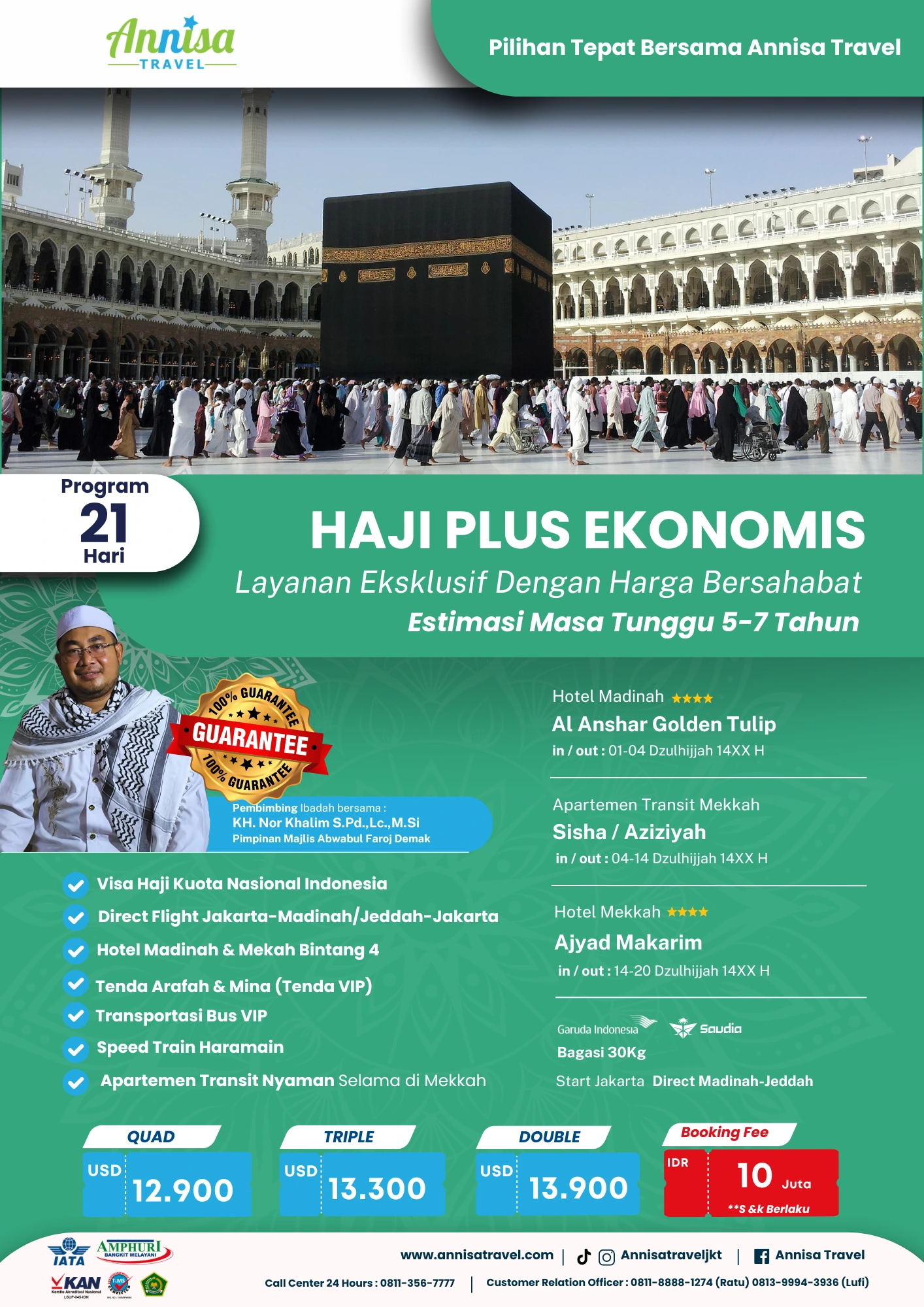 Biaya Haji Plus 2025