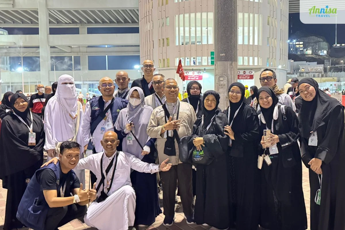 Jamaah haji Annisa Travel 2025