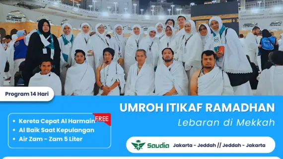 Umroh Itikaf Ramadhan 2026 Paket Premium – Lebaran di Mekkah