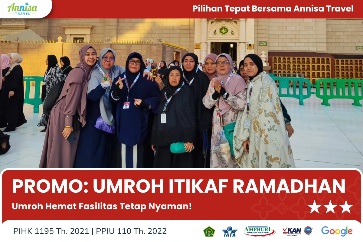 Umroh Maret Spesial Itikaf Ramadhan