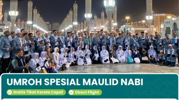Umroh Maulid Nabi bersama Habib Ahmad Maula Aydid