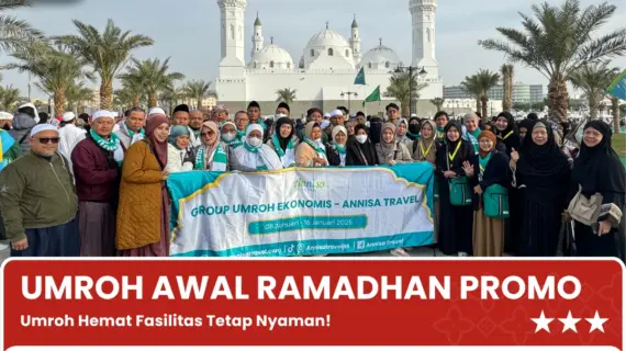 Umroh Februari 2026 – Spesial Awal Ramadhan di Tanah Suci