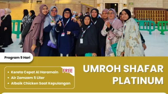 Umroh di Bulan Shafar – Fasilitas Platinum All-in