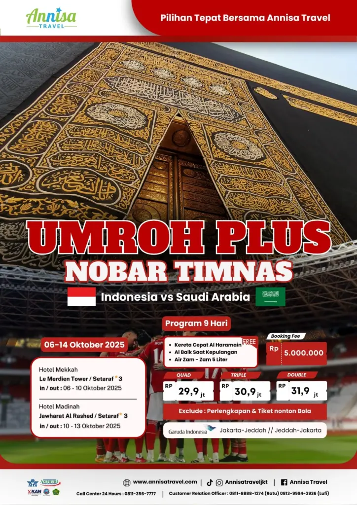 Umroh Plus Nobar Timnas
