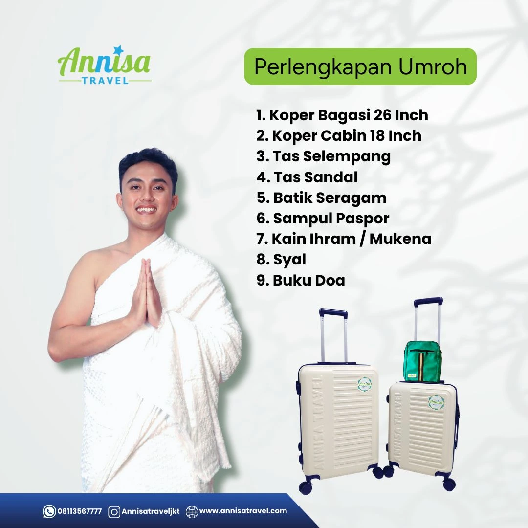 Perlengkapan Umroh Eksklusif